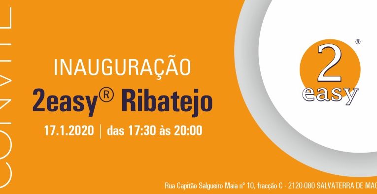 Convite Inauguração 2easy Ribatejo